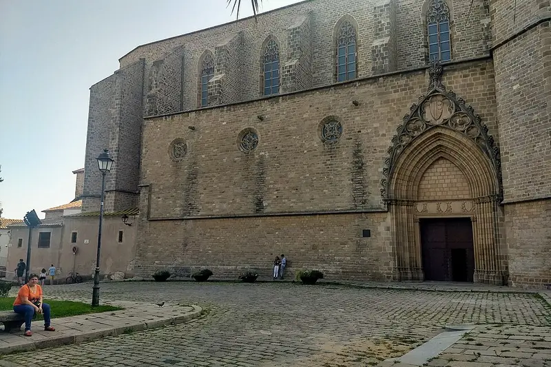 The Pedralbes monastery in Les Corts